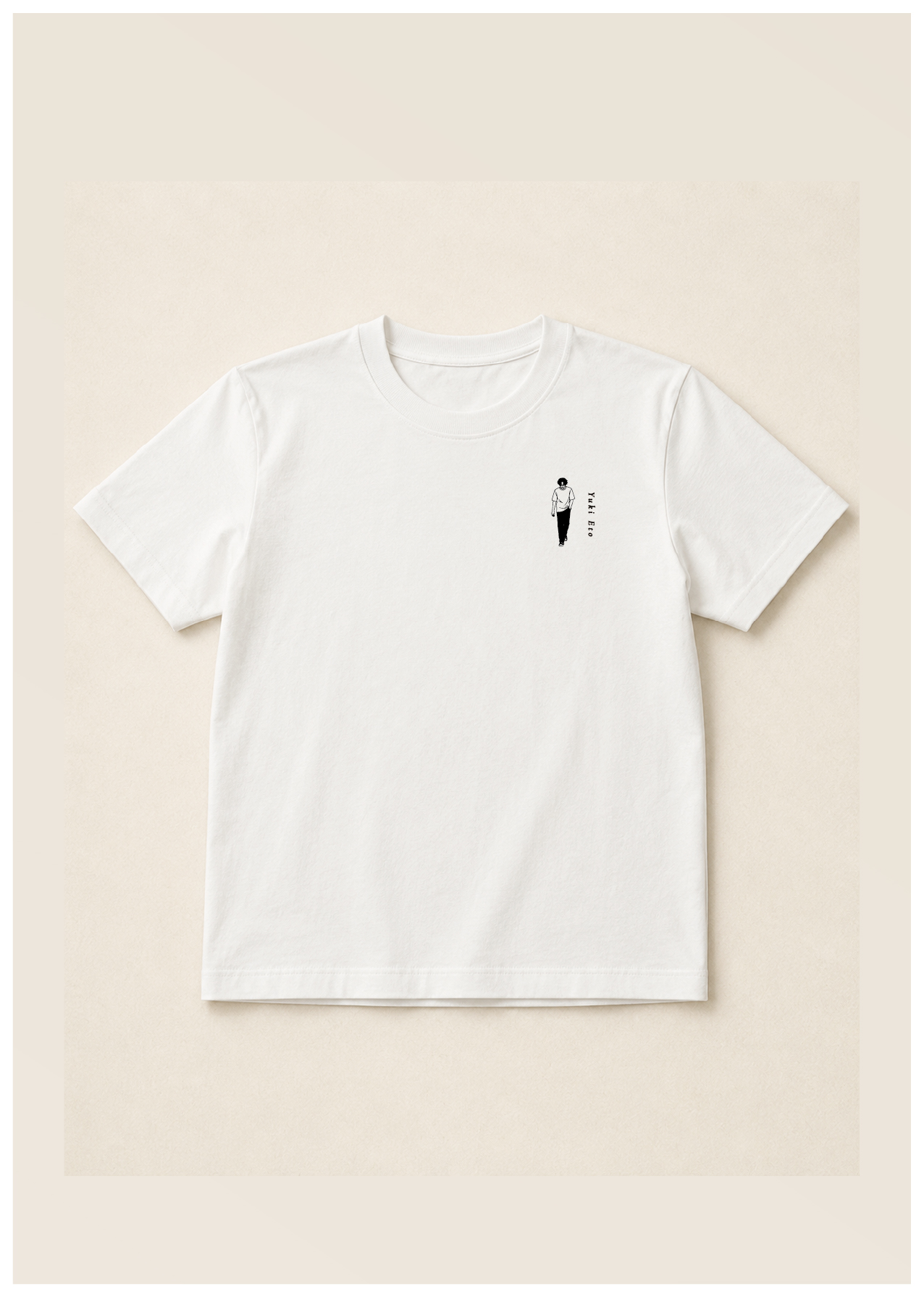 Yuki Eto 刺繍Tシャツ